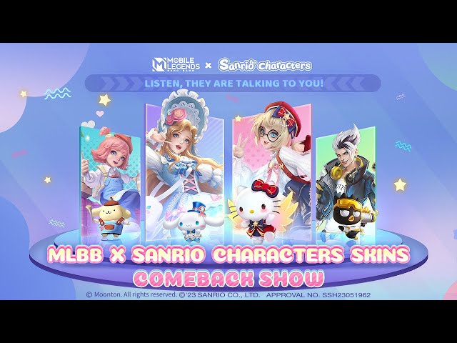 MLBB x Sanrio Phase 1 Skins, Event Date, Price &amp; Tips - Lapakgaming Blog Singapore