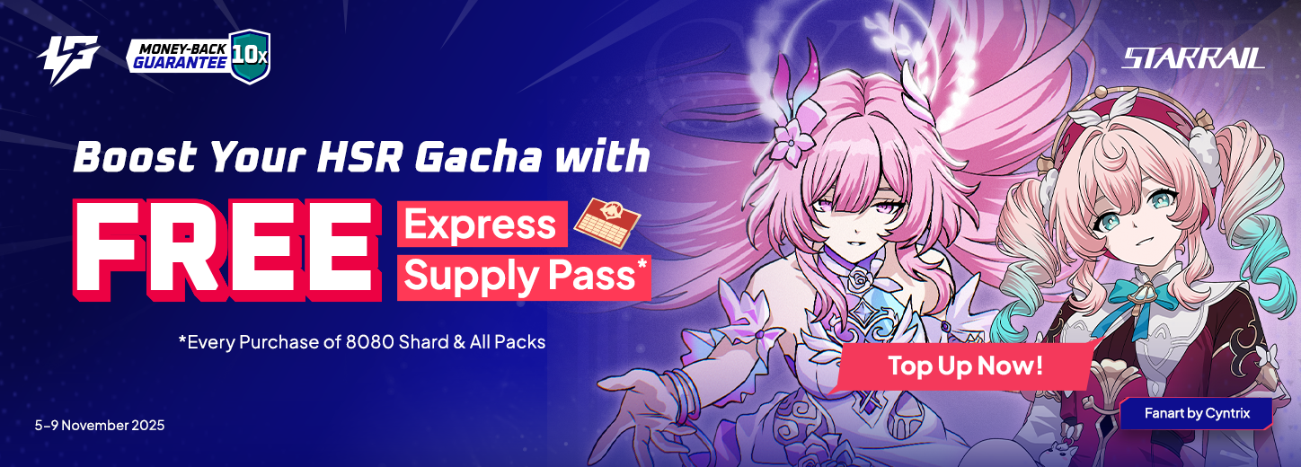 [MY] HSR Cyrene Castorice FREE Express Supply Pass