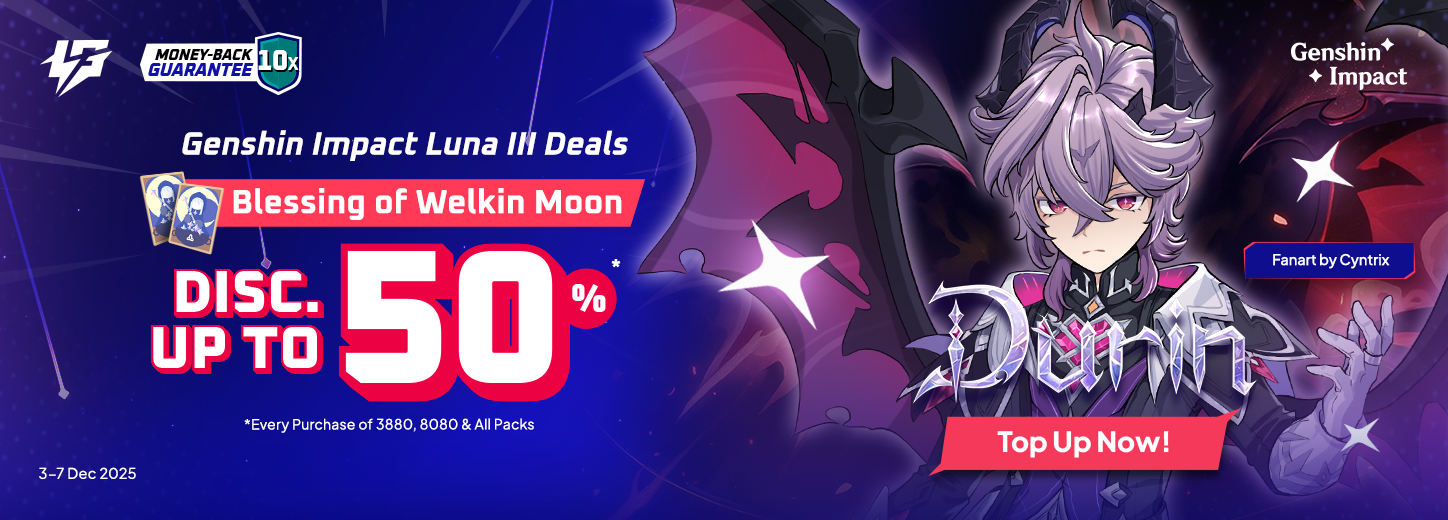 [SG] GI Durin Venti up to 50%