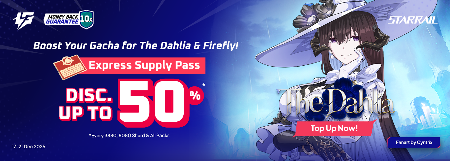 [MY] HSR Dahlia Firefly 50 Express Supply Pass