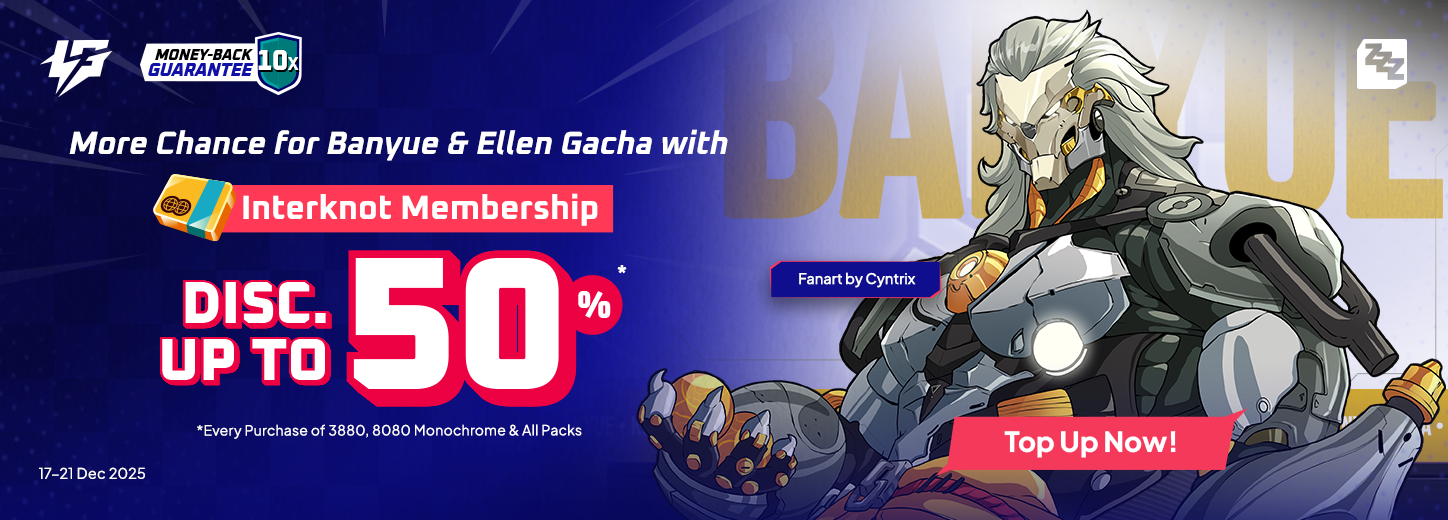 [MY] ZZZ Banyue Ellen 50 Interknot Membership