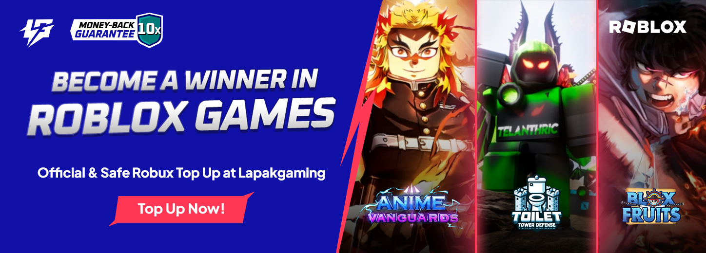 Most Affordable Game Top Up and 10x Money-back Guarantee | Lapakgaming ...