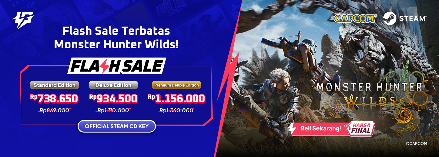 [ID] Monster hunter wilds Flash Sale