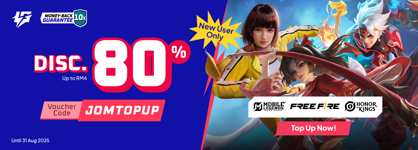 [MY] New user promo code Aug
