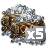 80400 Diamonds x 5